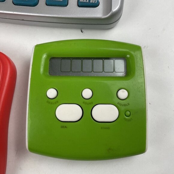 TESTED Lot of 6 Handheld Electronic Games Radica Hasbro Poker Simon Blackjack - Picture 4 of 8